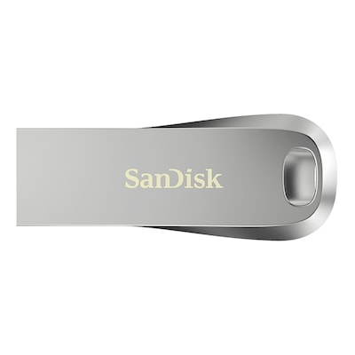 SanDisk Ultra Luxe Typ-A 64GB USB-Stick Ohne Schutzkappe, bis zu 150 MB/s, USB 3.2 Gen 1x1 (5 Gbit/s)
