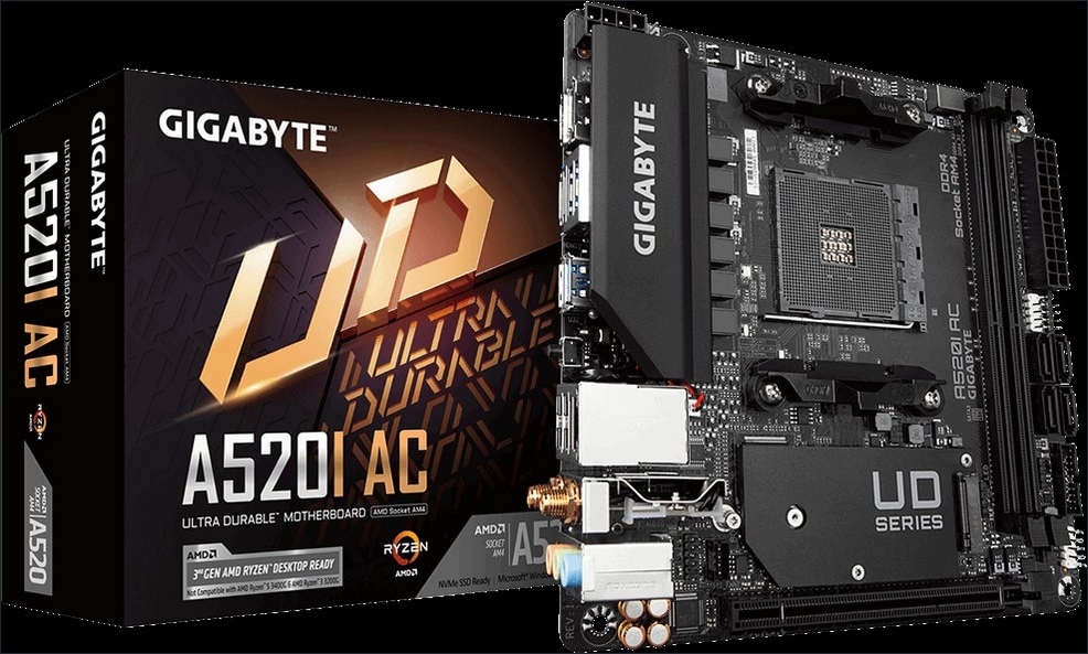 Gigabyte A520I AC motherboard