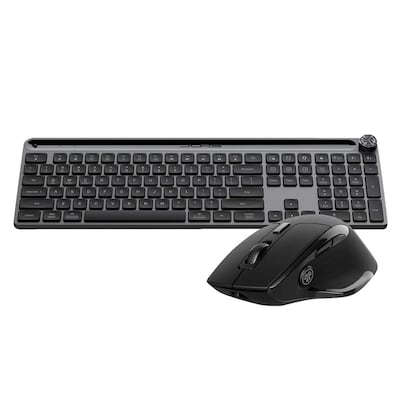 Jlab Work Bundle DE-Layout JBuds Mouse & Epic Keybord Verbindung über Bluetooth oder USB Dongle, Ergonomisches Design