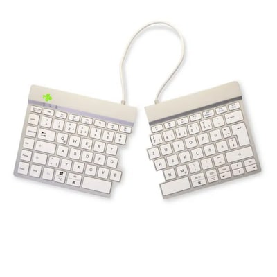 Thumbnail - R-Go Split Break ergonomic keyboard, QWERTZ (DE), bluetooth Pausenanzeige, Ultradünn für besseren Blutkreislauf