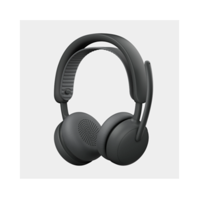 Logitech Zone Wireless 2 ES Kabelloses Headset Geräuschunterdrückung, Adaptiver Hybrid-ANC, MS Teams zertifiziert, Grafit