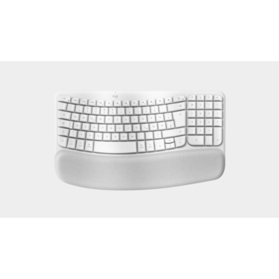 Logitech Wave Keys for Mac Tastatur, Weiß