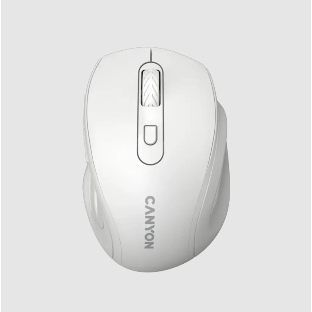 CANYON Maus OnClick 20 1600DPI 4 Tasten Wireless Weiß