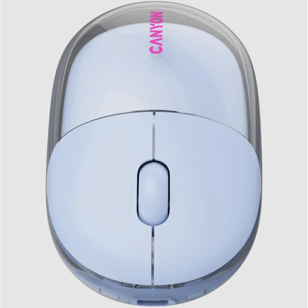CANYON Maus OnClick 24 BT/ Wireless Transparent/Blau