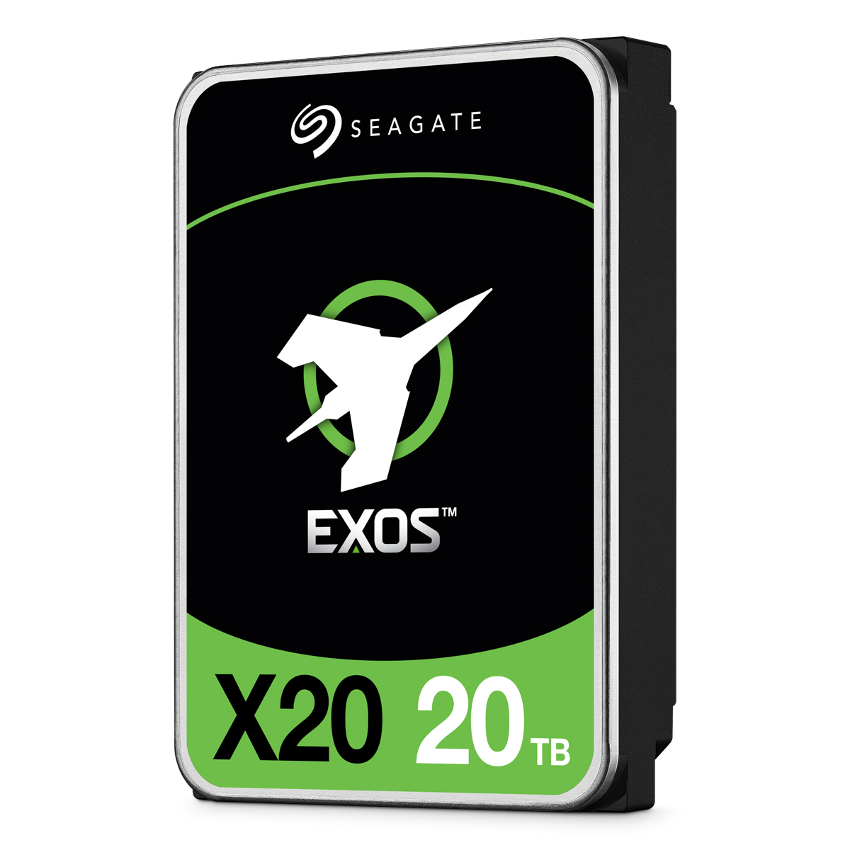 Seagate Exos X20 20TB 3.5 Zoll SAS 6Gb/s CMR Interne Enterprise Festplatte mit FastFormat (512e/4Kn)