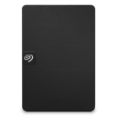 Seagate Expansion Portable 1TB Schwarz Externe Festplatte mit Rescue-Dienst und Software