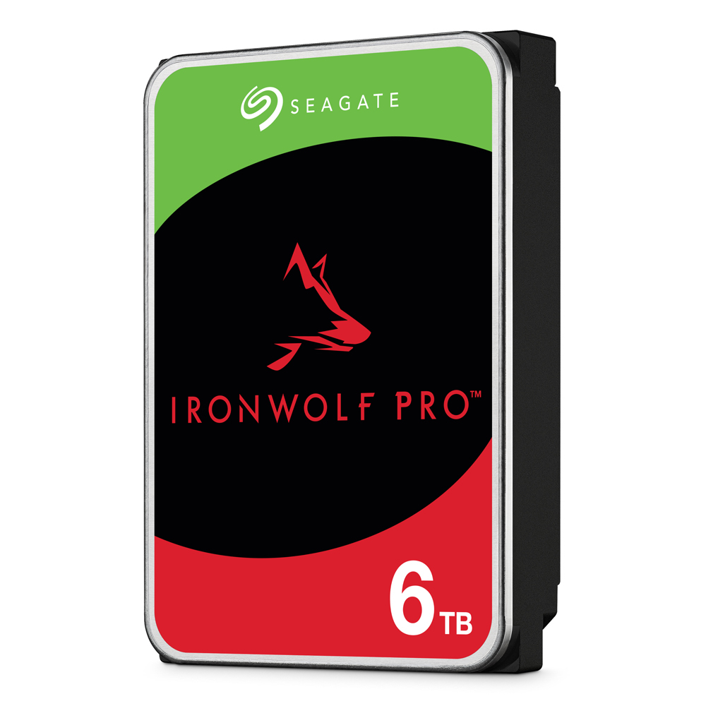 Seagate IronWolf Pro 6TB 3.5 Zoll SATA Interne NAS Festplatte (CMR)