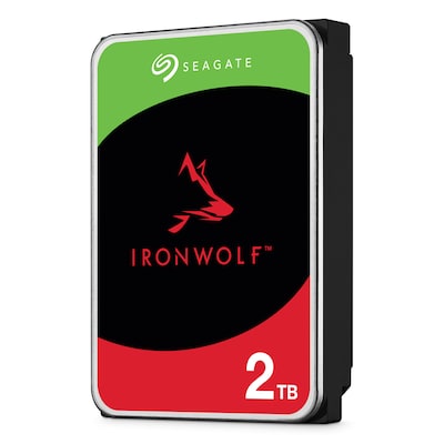 Seagate IronWolf 2TB 3.5 Zoll SATA 256MB Interne NAS Festplatte (CMR)
