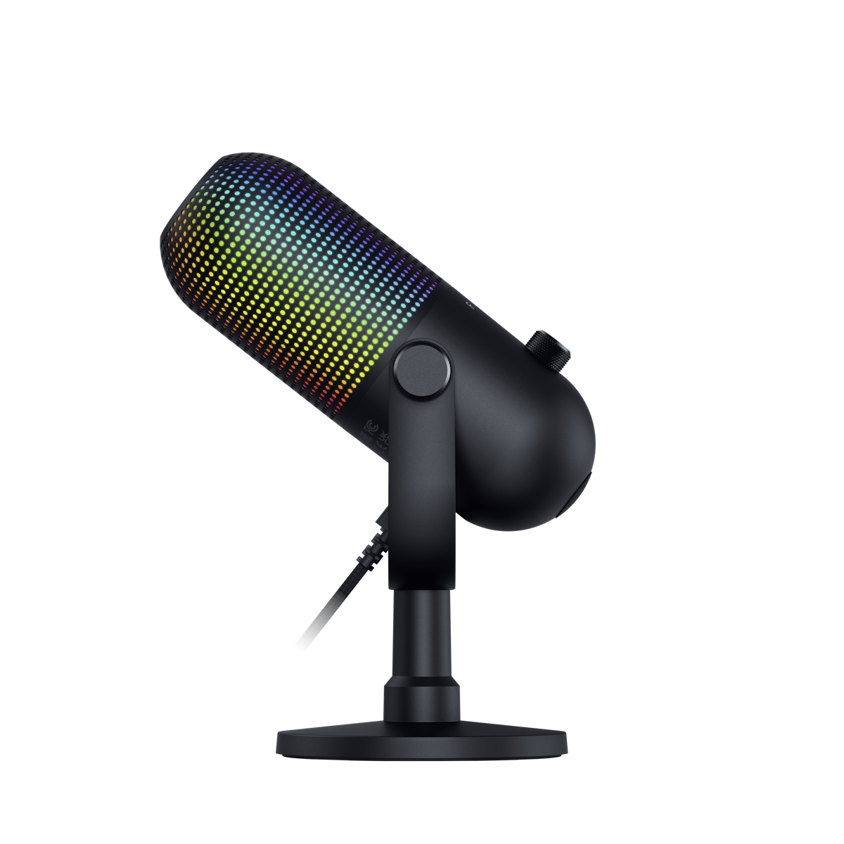 Razer Seiren V3 Chroma USB-Mikrofon - RGB-USB-Mikrofon mit Tap-to-Mute und reaktiver Beleuchtung Headset Produkt Bild 4
