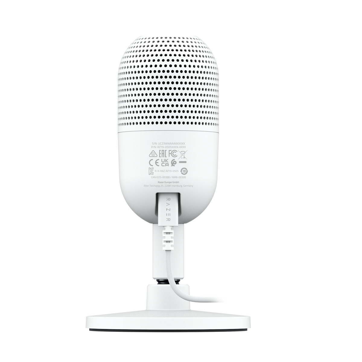 【新品未開封】RAZER SEIREN V3 Mini ホワイト Amazon.co.jp: Razer レイザー Seiren V3 Mini White