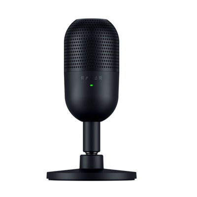 Razer Seiren V3 Mini - Schwarz - Ultra kompaktes USB-Mikrofon mit Tap-to-Mute mit LED Kontrolle