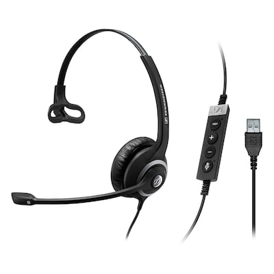 EPOS IMPACT SC 230 USB MS II Headset, Mono, Kabelgebunden USB, In-Line Call Control, zertifiziert für Skype for Business