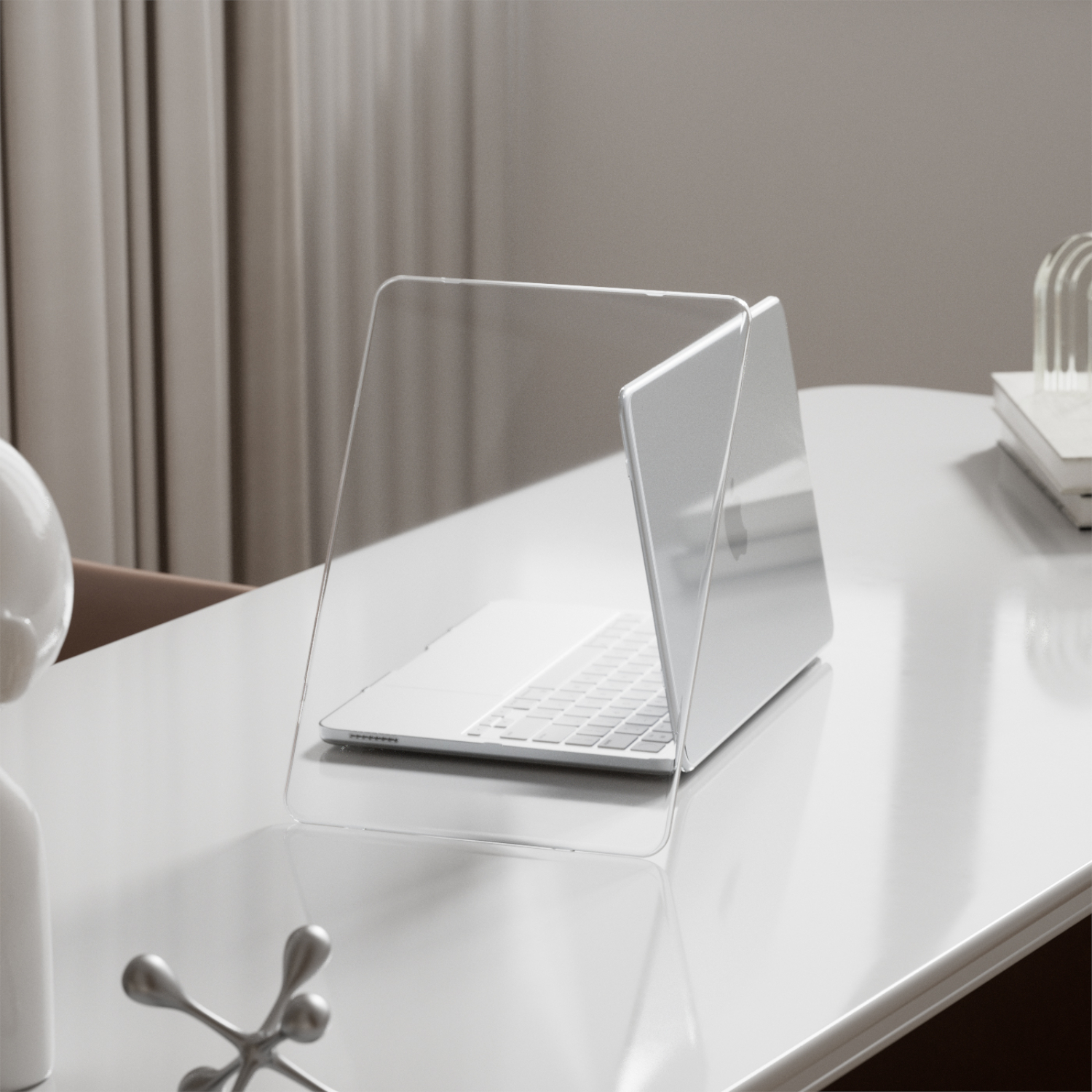 4smarts Shell Case für Apple MacBook Neo, clear Tablettaschen Produkt Bild 4