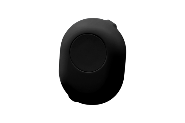 Shelly Button Add-on black - macht Lampen, Ventilatoren und Kleingeräte smart