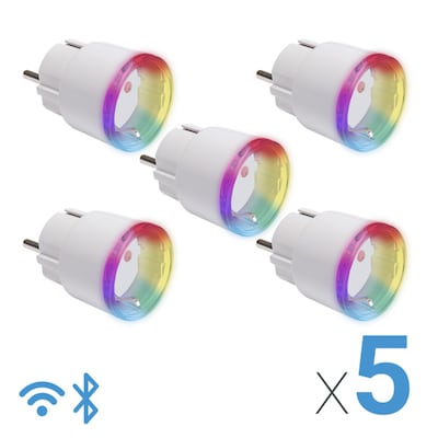 Shelly Plus Plug S Gen 2. Weiß 5er Set - Smart Steckdose - Intelligente Steckdose Funktioniert mit Alexa & Google Home, ...