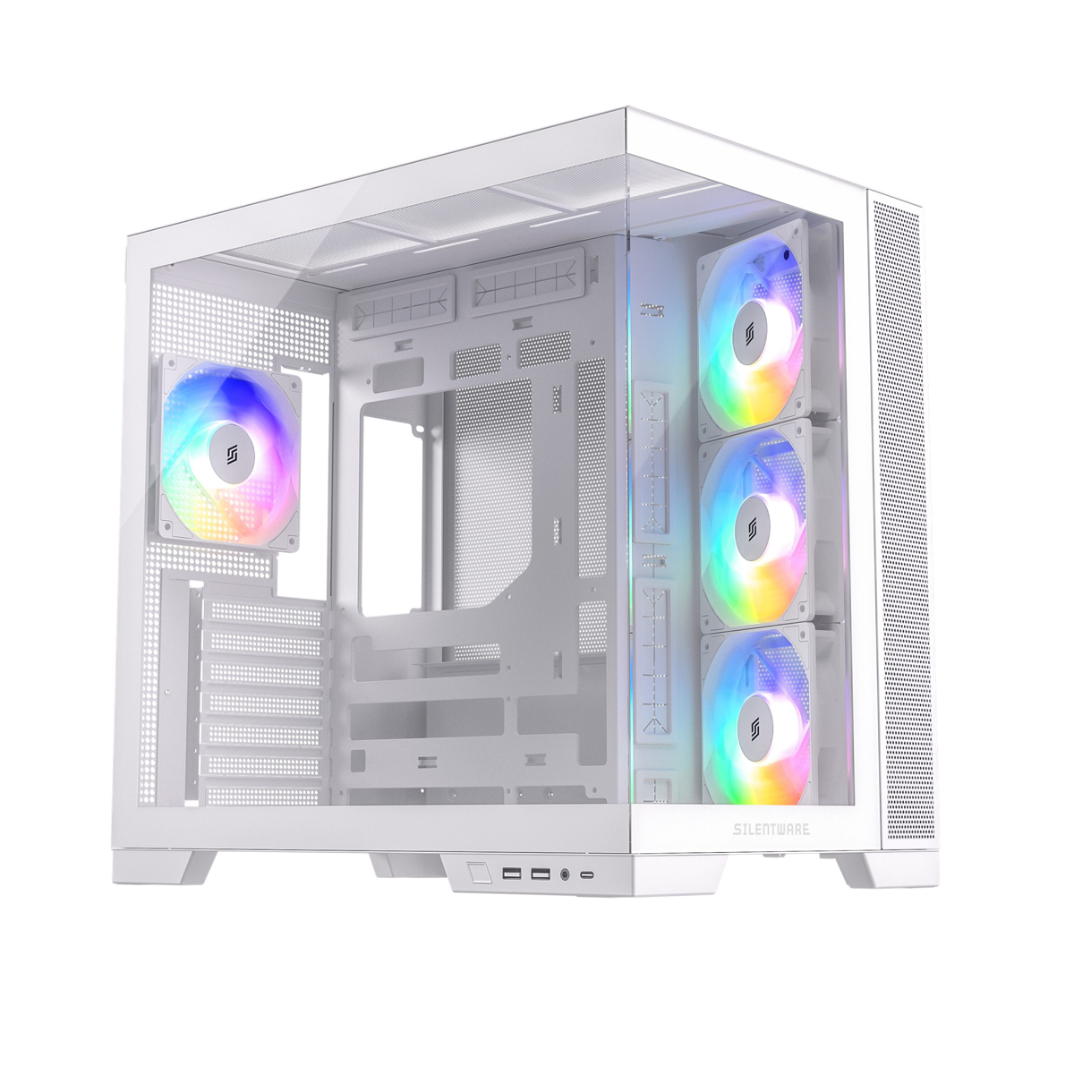 Silentware View A-RGB White | PC-Gehäuse