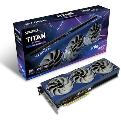 Sparkle Arc B580 TITAN OC Grafikkarte - 12GB GDDR6, HDMI, DP, 2x DP