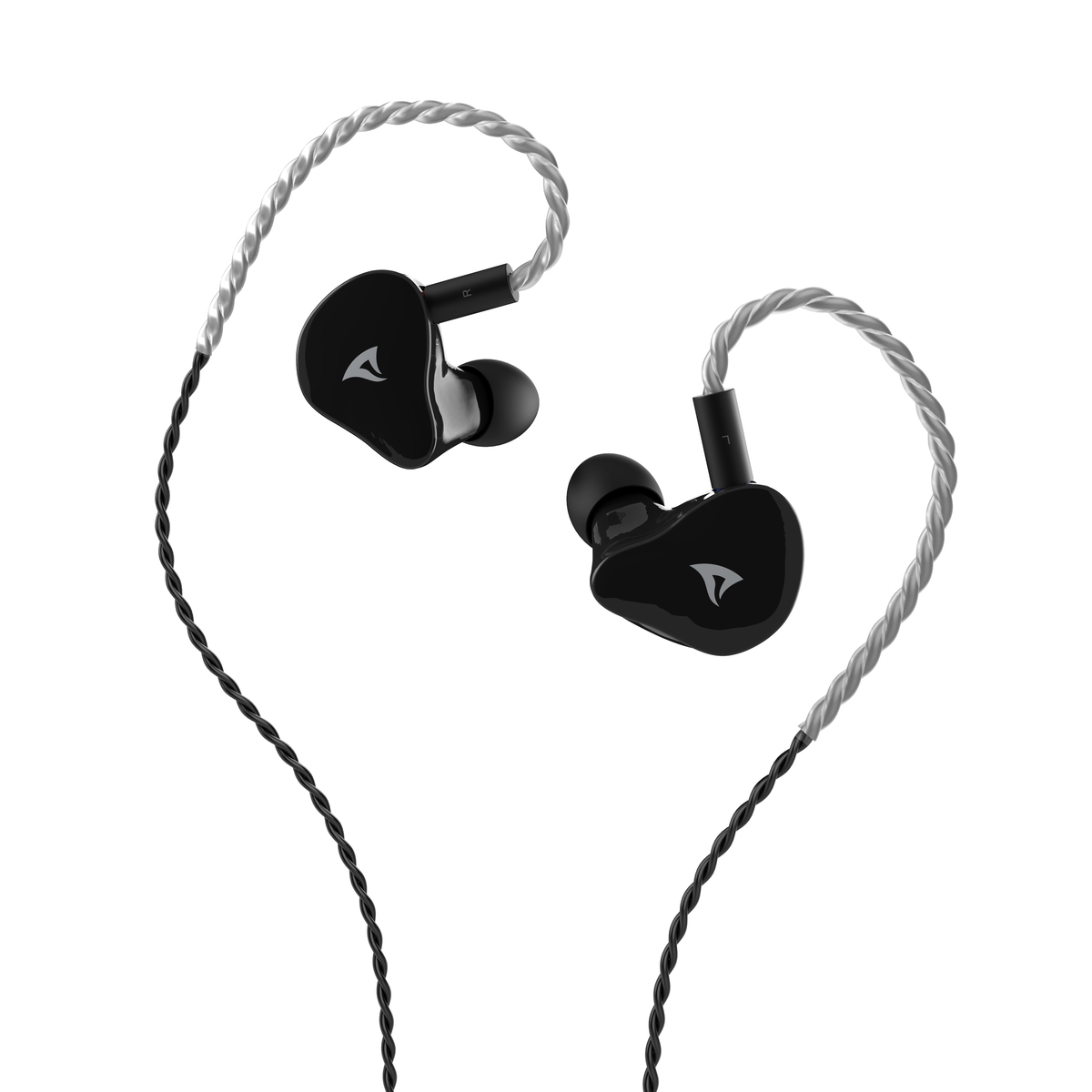 Sharkoon Stealthbite IEM Kopfhörer In-Ear-Kopfhörer für Monitoring, Musik und co.