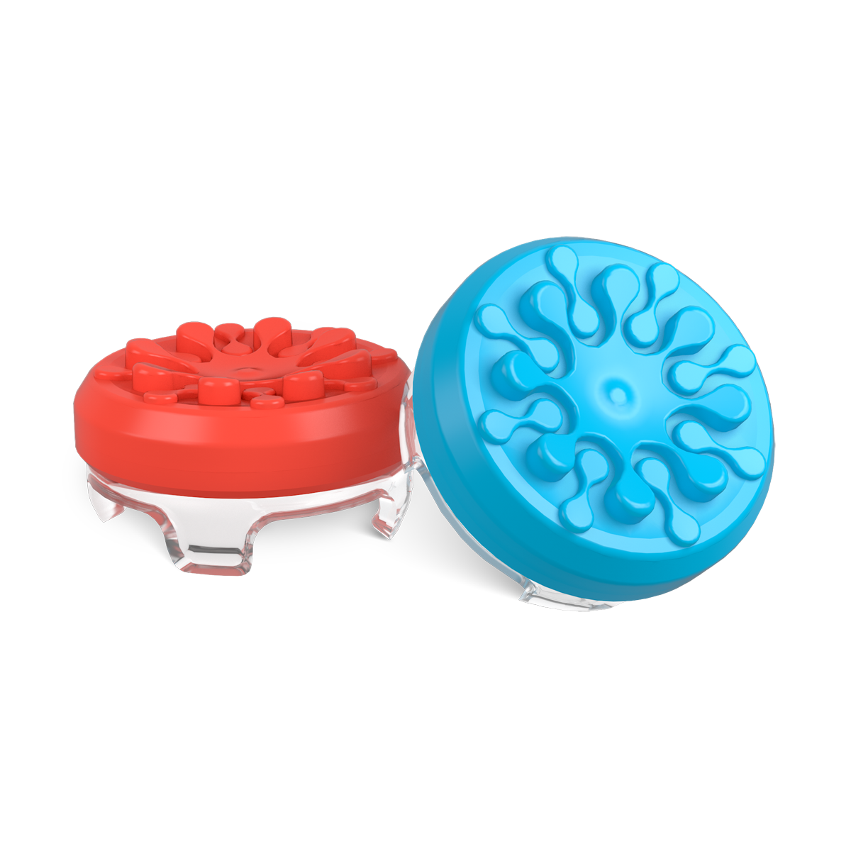 KontrolFreek by Steelseries Splash Red & Blue für Switch Controller Aufsätze für den JoyCon Controller