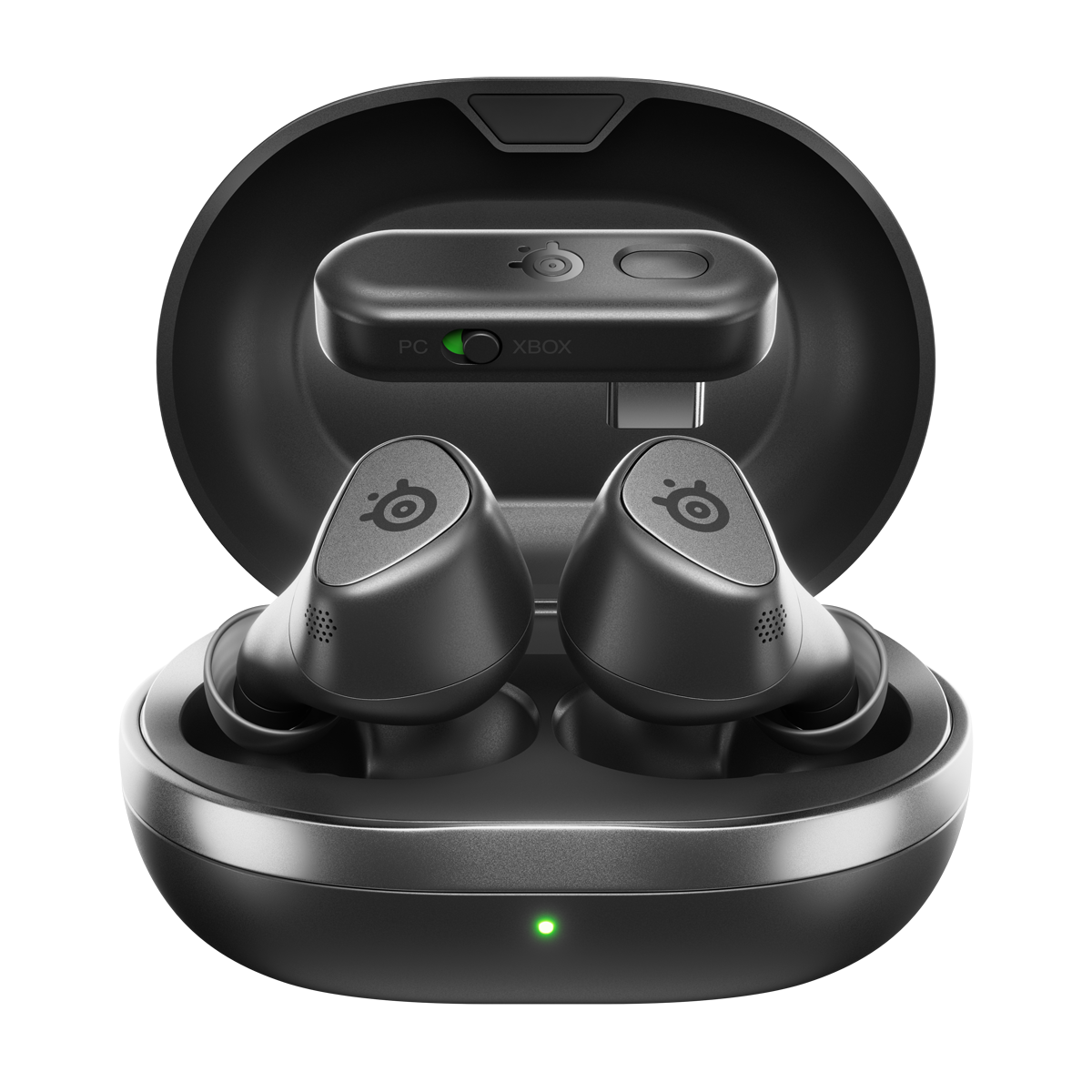Steelseries GameBuds XBOX kabellose In-Ear Kopfhörer mit Transparenzmodus, ANC und 40 Stunden Batterielaufzeit