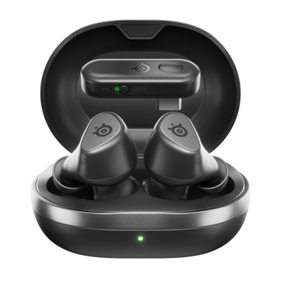 Steelseries GameBuds PS5 kabellose In-Ear Kopfhörer mit Transparenzmodus, ANC und 40 Stunden Batterielaufzeit, für PS5