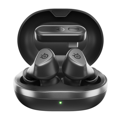 Steelseries GameBuds XBOX kabellose In-Ear Kopfhörer mit Transparenzmodus, ANC und 40 Stunden Batterielaufzeit, für XBOX