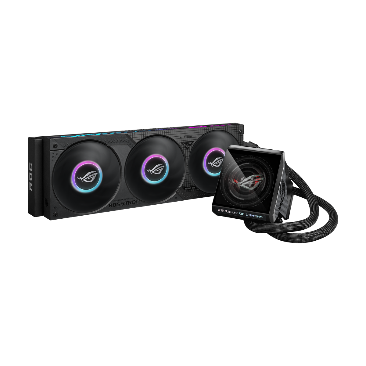 ASUS ROG Strix LC IV 360 ARGB LCD | AiO-Wasserkühlung Kühlung Produkt Bild 2