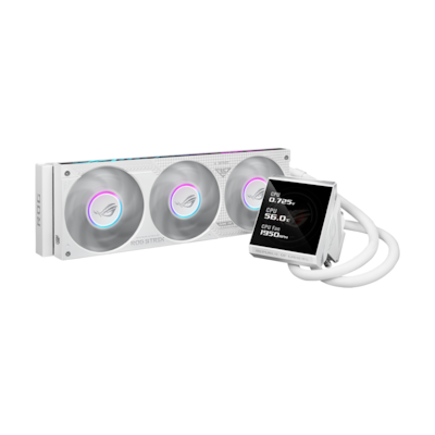 ASUS ROG Strix LC IV 360 ARGB LCD White | AiO-Wasserkühlung
