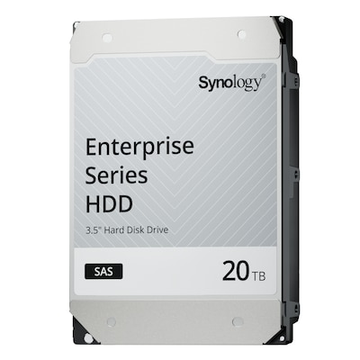 Synology Enterprise HDD 20TB 3.5 Zoll SAS Interne Festplatte