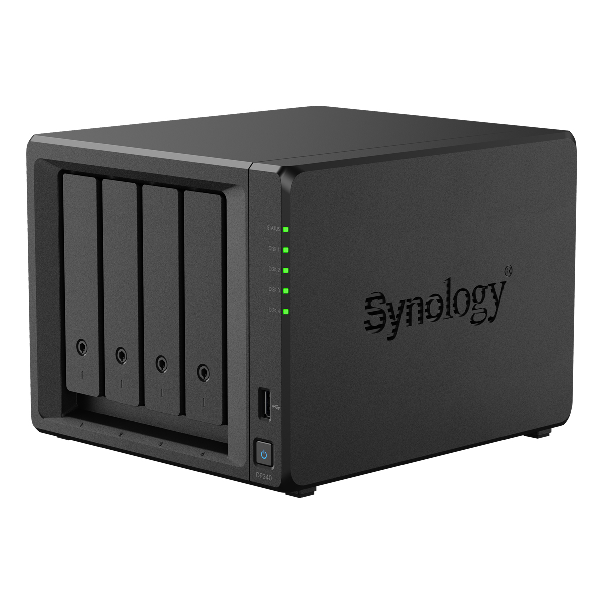 Synology DP340 ActiveProtect-Gerät NAS 4-Bay 32TB AMD Ryzen R1600, 16GB RAM, 1x 10G LAN NAS Produkt Bild 3