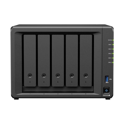 Synology DiskStation DS1525+ NAS 5-Bay AMD Ryzen™ V1500B, 8GB DDR4 RAM, 0/5 HDD/SSD