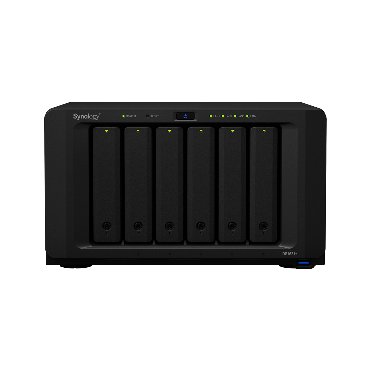 Synology DiskStation DS1621+ 6-Bay NAS [2,5"/3,5" SATA HDD/SSD, 4x Gigabit LAN, 4GB RAM]
