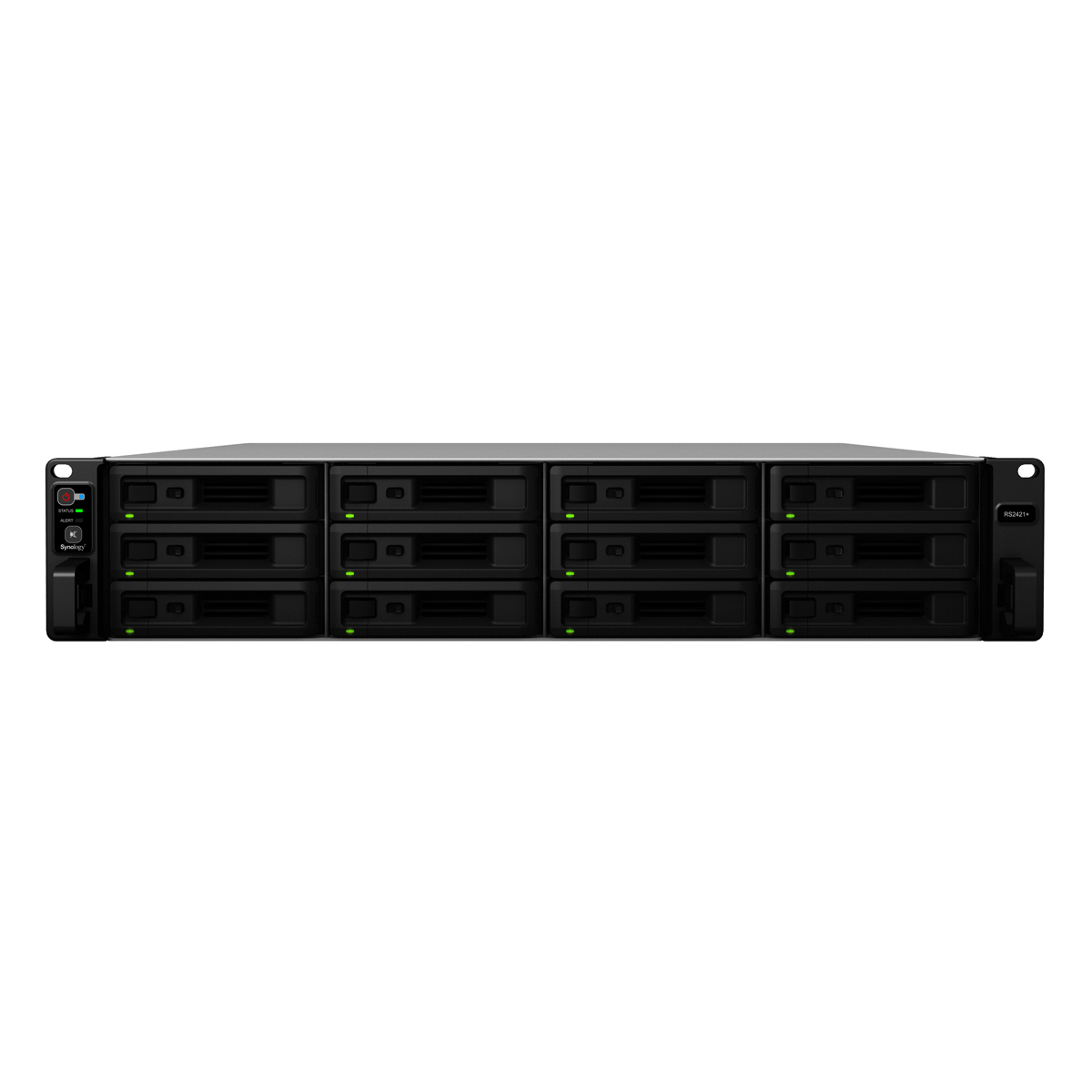 Synology RackStation RS2423RP+ NAS 12-Bay 0/12 2,5"/3,5" SATA HDD/SSD, 1x 10GbE + 2x GbE LAN, 2x USB 3.0, 1x PCIe 3.0 x8...