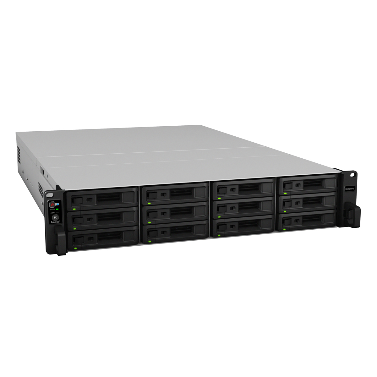 Synology RackStation RS3621RPxs 12-Bay NAS [2,5"/3,5" SATA HDD/SSD, 4x Gigabit LAN, 2x USB 3.0, 2x PCIe-x8, 8GB RAM] NAS Produkt Bild 4