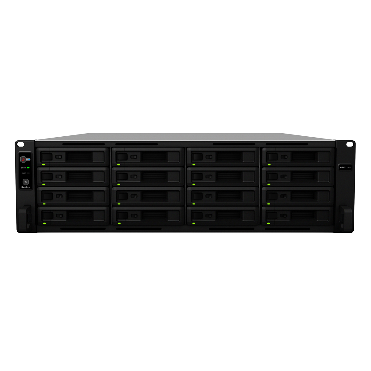 Thumbnail - Synology RackStation RS4021xs+ 16-Bay NAS [2,5"/3,5" SATA HDD/SSD, 2x 10 GbE, 4x GbE, 2x USB 3.0, 2x PCIe-x8, 16GB RAM]