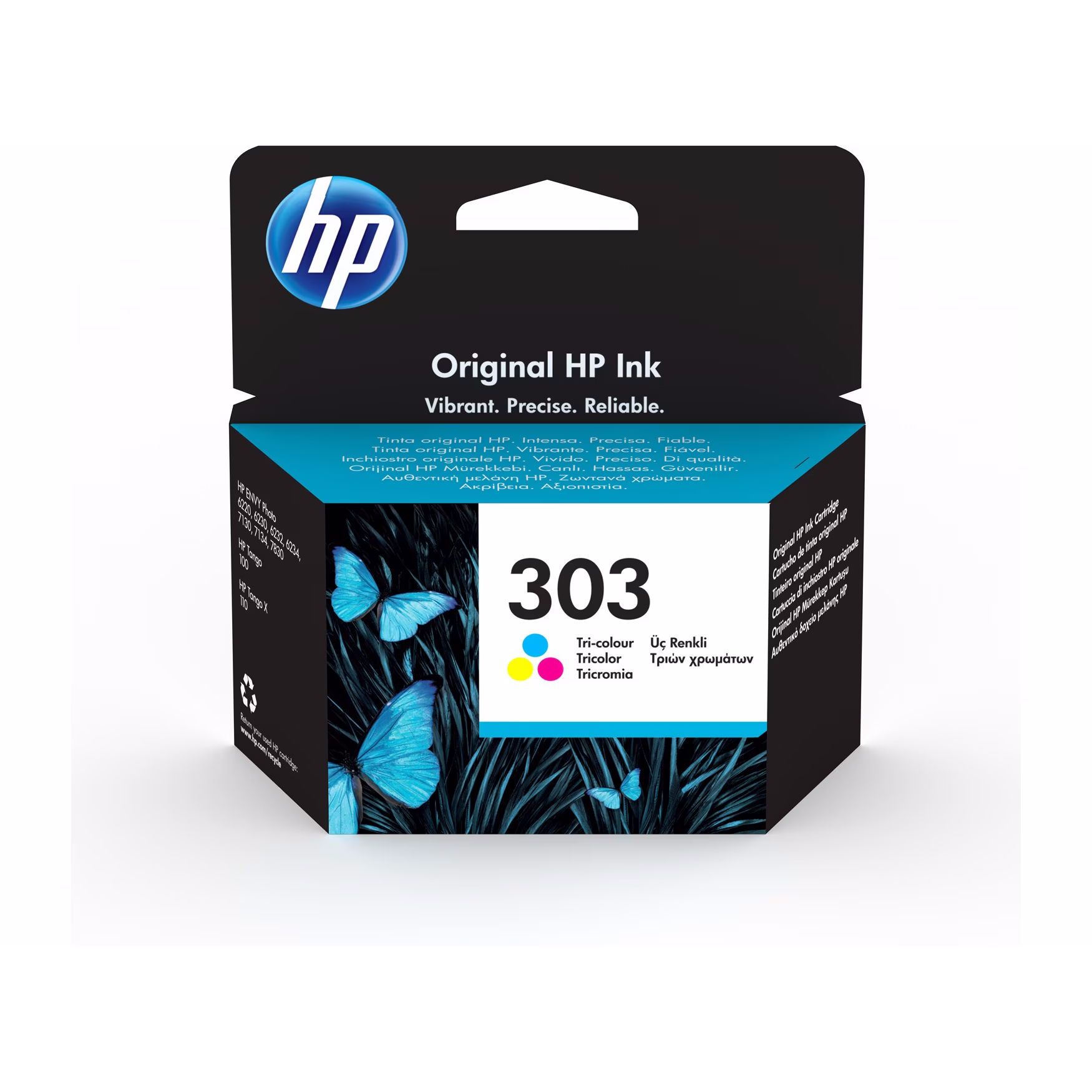 HP 303 T6N01AE Original Druckerpatrone Cyan/Magenta/Gelb