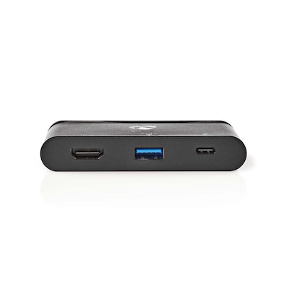 Nedis USB-Adapter USB 3.1 USB Type-C™ USB Type-A / USB Type-C™ / 1x HDMI®, Schwarz