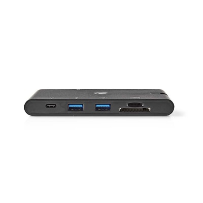 Nedis USB 3.2 Gen 1 | USB-C™ Stecker | HDMI™ Buchse / Micro SD / RJ45 Buchse / SD / VGA Buchse / 2x USB-A / 2x USB-C™ | ...