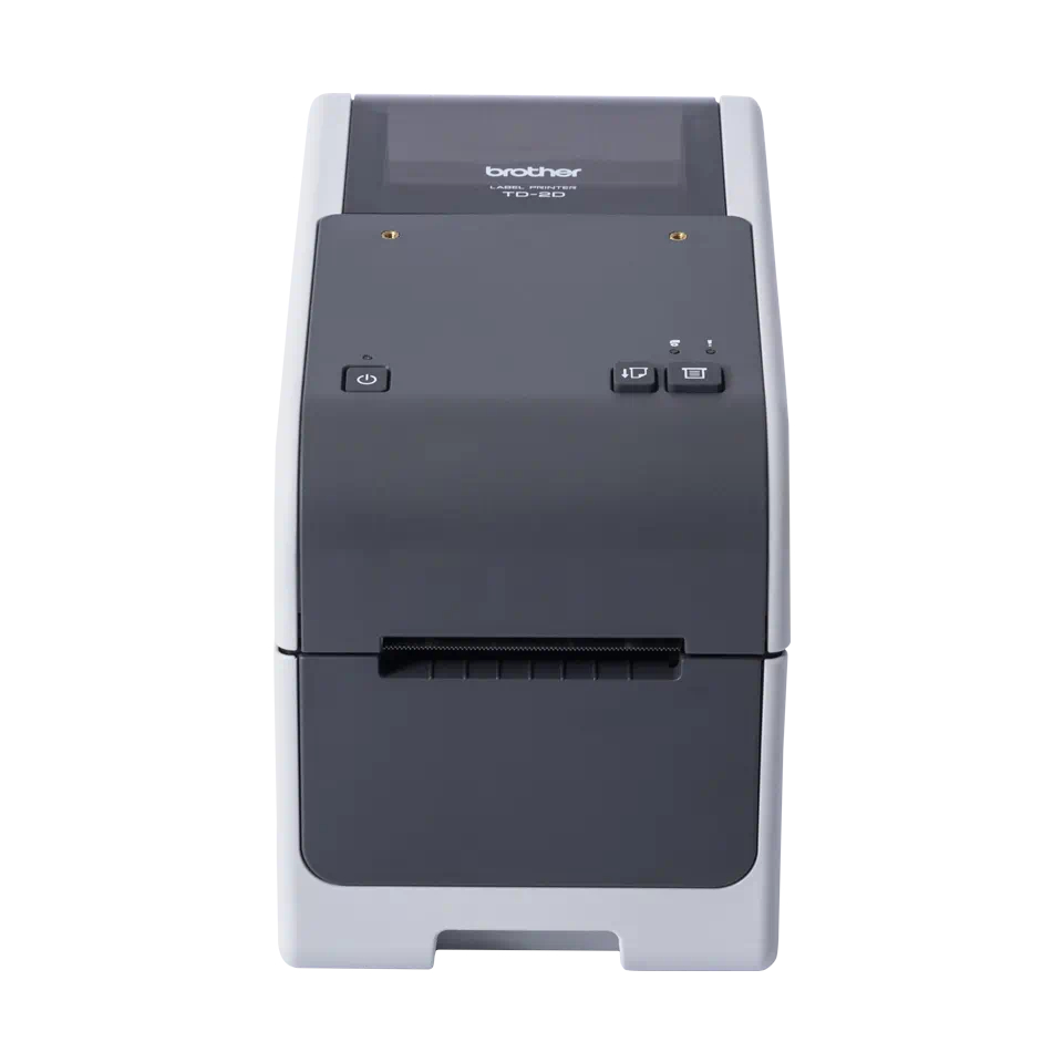 Brother TD-2310D203 Thermodirekt-Etikettendrucker bis zu 203 dpi, USB, Seriell, bis zu 152mm/Sek.