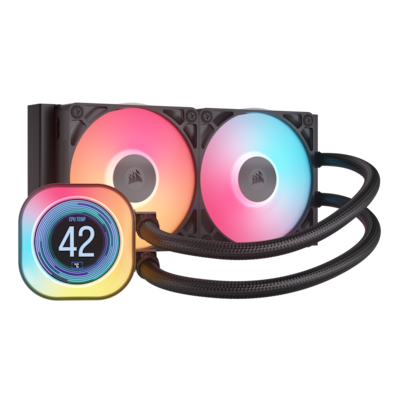 CORSAIR iCUE LINK TITAN 240 RX LCD | AiO-Wasserkühlung