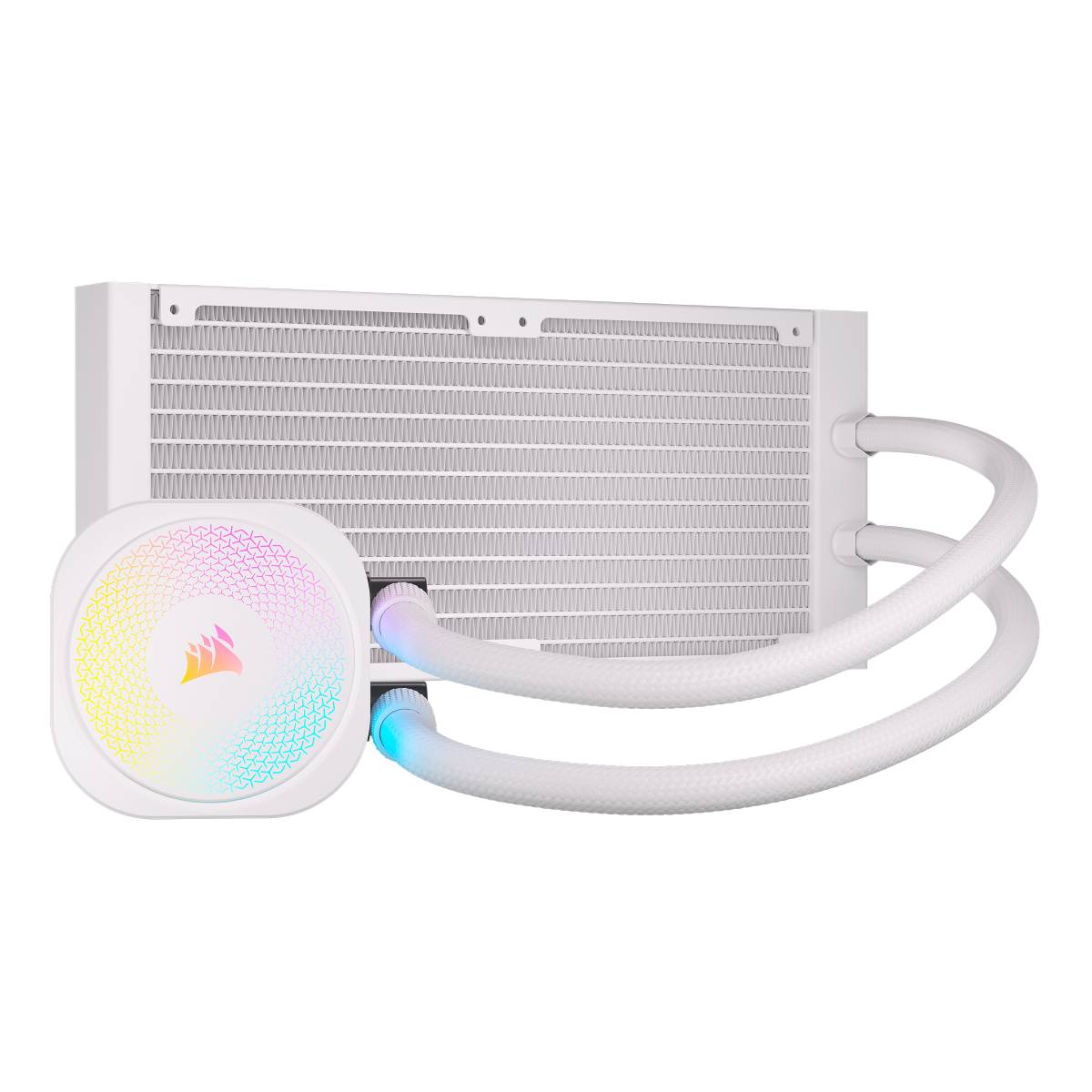 CORSAIR iCUE LINK Titan 240 RX RGB weiß | AiO-Wasserkühlung Kühlung Produkt Bild 2