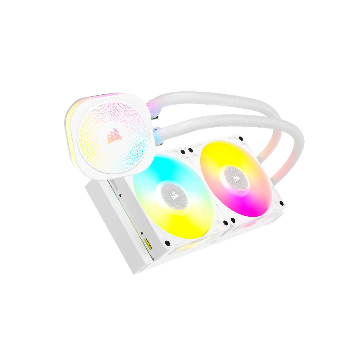 CORSAIR iCUE LINK Titan 240 RX RGB weiß | AiO-Wasserkühlung Kühlung Produkt Bild 3