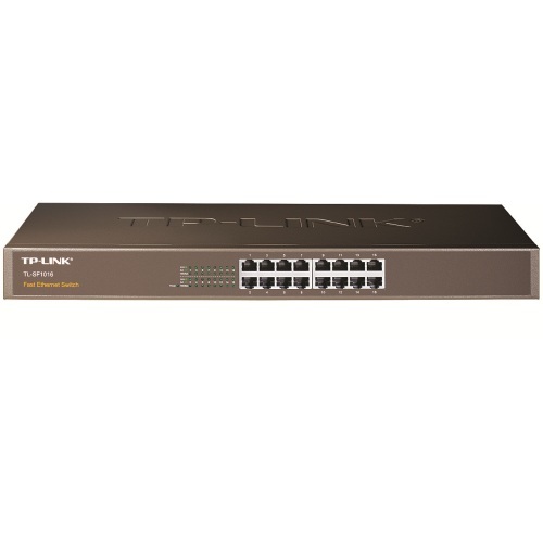 Thumbnail - TP-Link TL-SF1016 V12 Unmanaged Switch [16x Fast Ethernet]