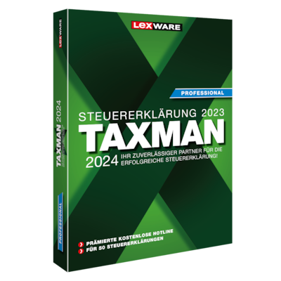 TAXMAN professional 2024 (1-Platz Lizenz)
