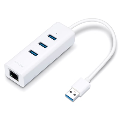 TP-Link 3-Port-USB3.0-Hub & Gigabit-Ethernet-Adapter