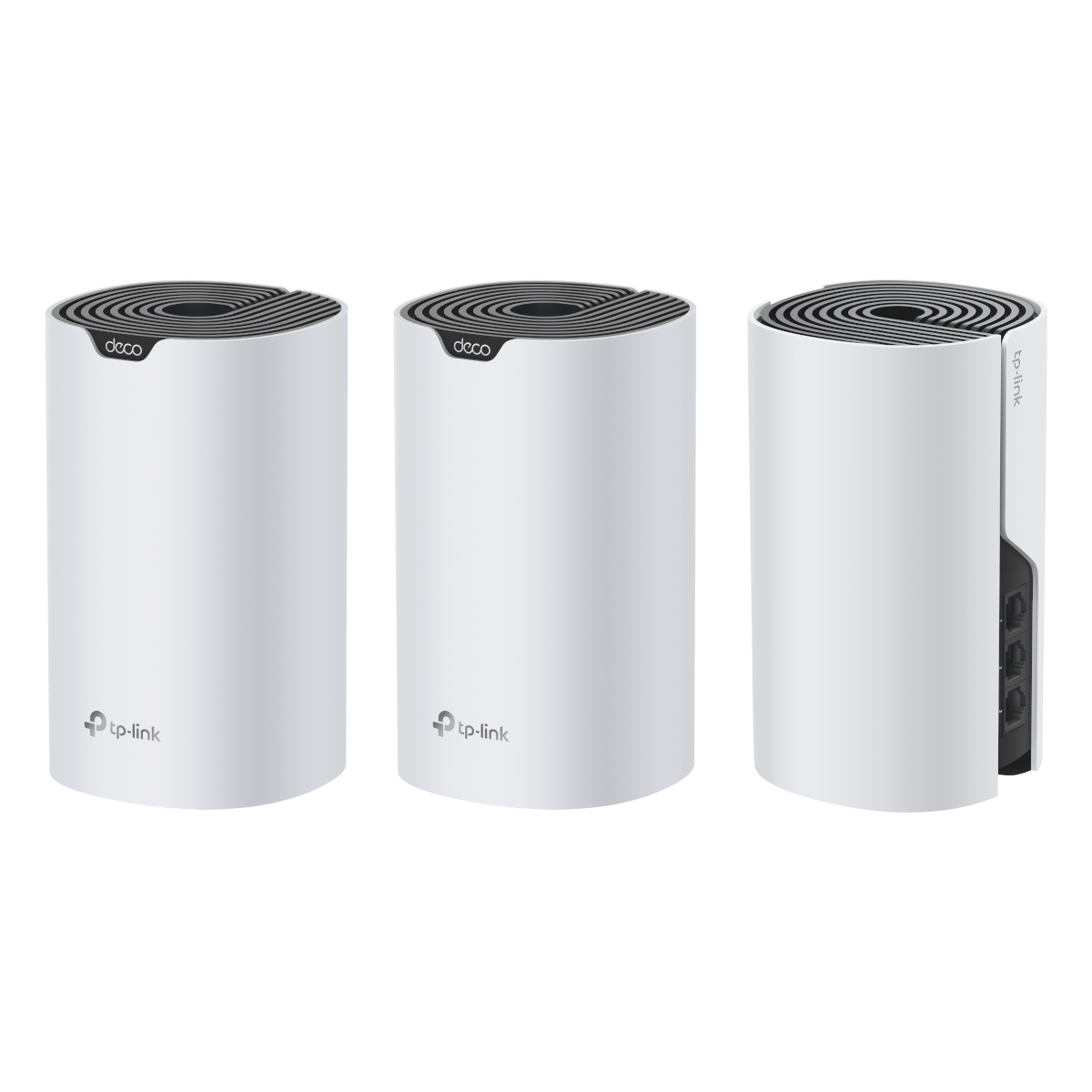 TP-Link Deco S7 WiFi 5 Mesh System, 3er Set AC1900 Dual-Band, 3x Gigabit Ethernet Ports pro Einheit