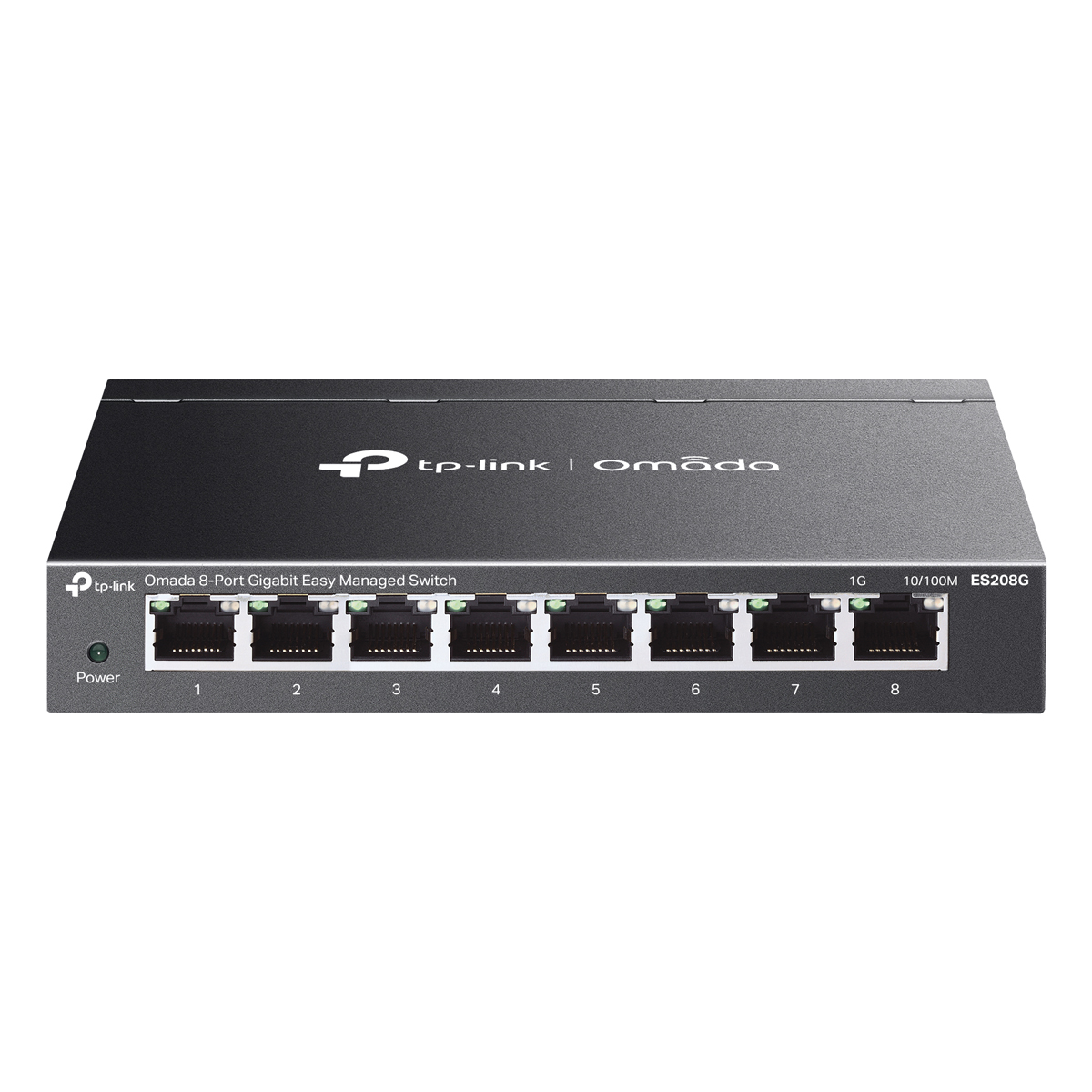 TP-Link Omada ES208G Easy Managed Switch 8-Port, Smart Managed, 8x Gigabit RJ45