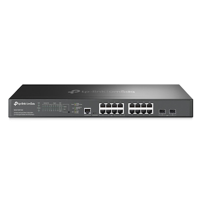 TP-Link SG3218XP-M2 Omada Managed Switch 18-Port, Managed, 16x 2.5 Gigabit RJ45, 2x 10 Gigabit SFP+, 8x PoE+, 240W