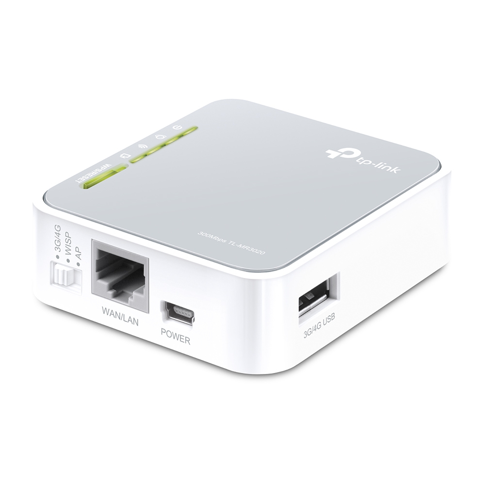 TP-Link MR3020 3G/4G WLAN Router WLAN N, bis zu 150Mbit/s, 1x LAN Router/WLAN Produkt Bild 2