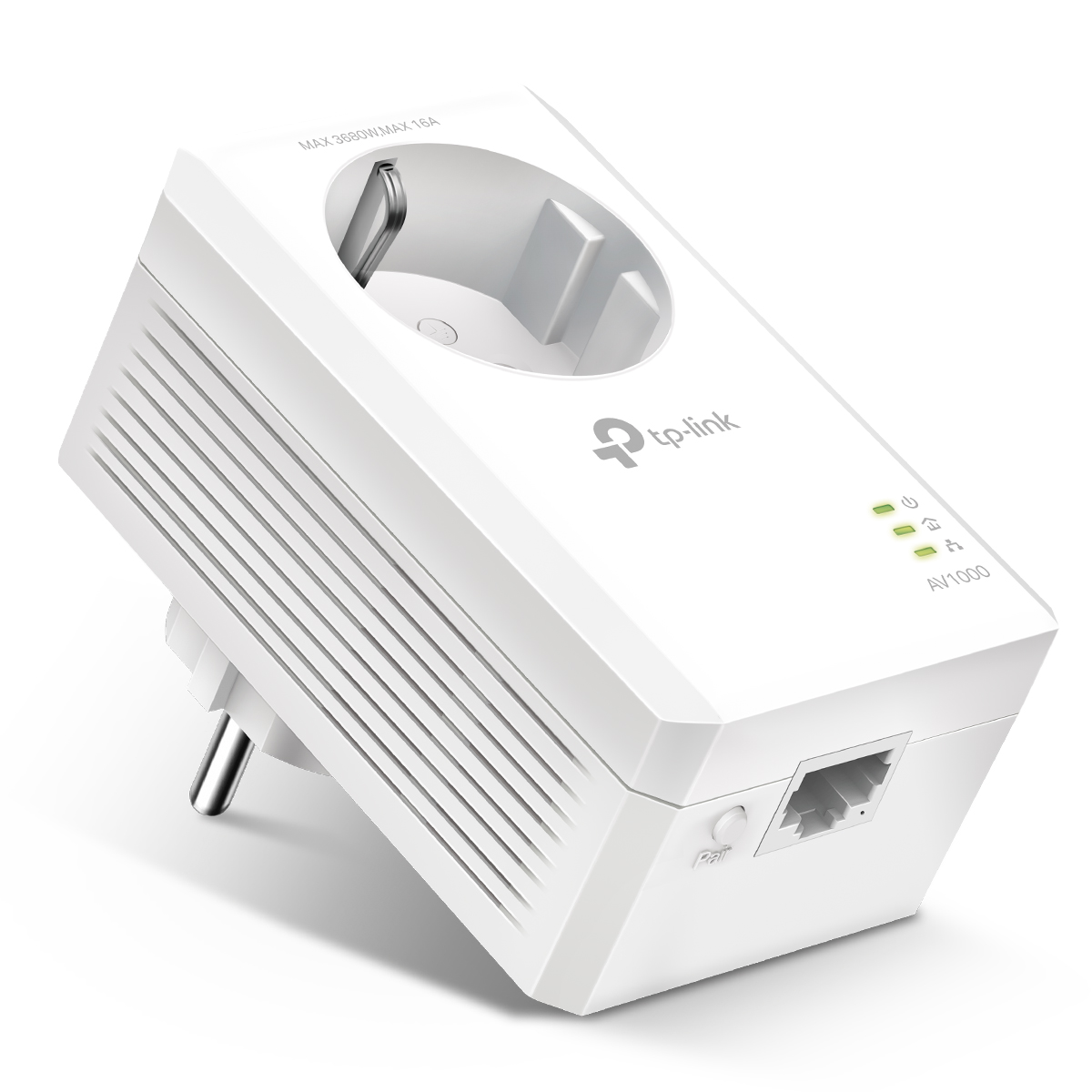 TP-Link Powerline TL-PA7017P AV1000 Gigabit Passthrough Powerline Adapter Homeplugs - Image 5